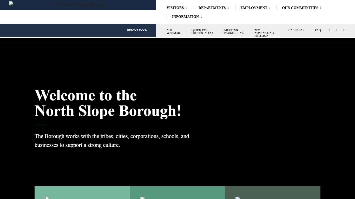 Home - The North Slope Borough